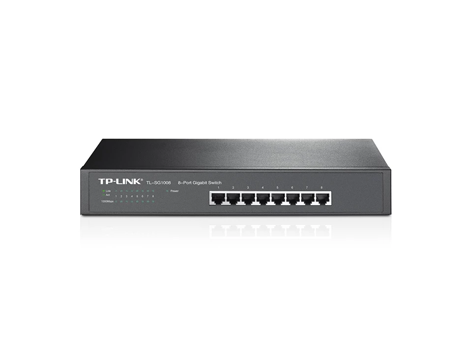 Nepārvaldāms slēdzis TP-Link TL-SG1008, 8 porti