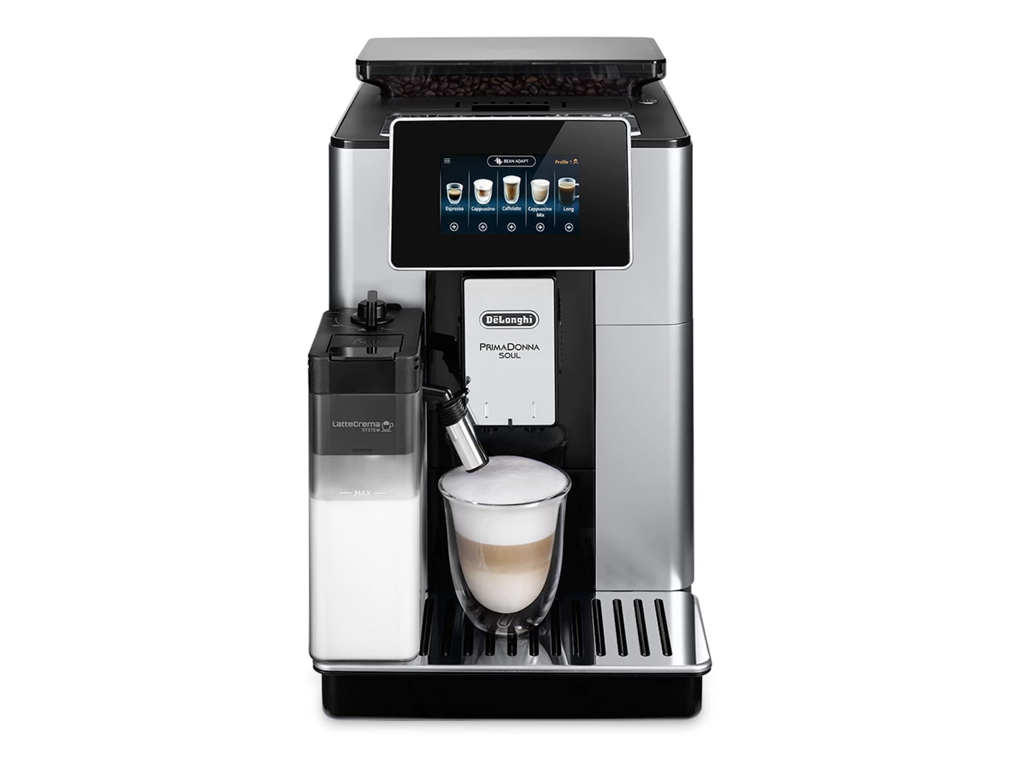 De`Longhi PrimaDonna ECAM610.55.SB Pilnībā