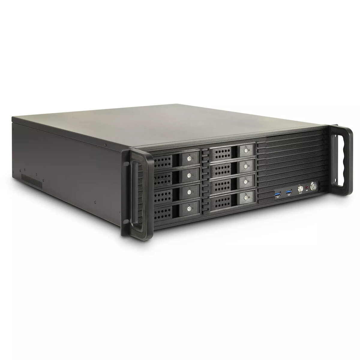 Servera korpuss Inter-Tech 3U-3508 Melns 480x528x132mm