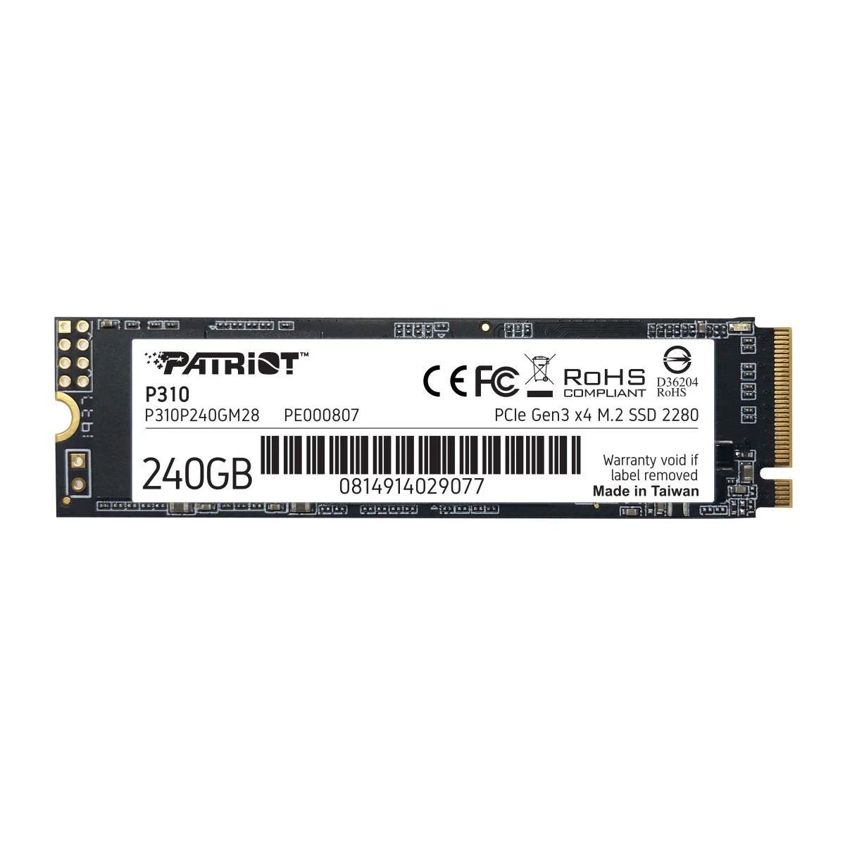 Patriot Memory P310 SSD 240GB (PCI-E