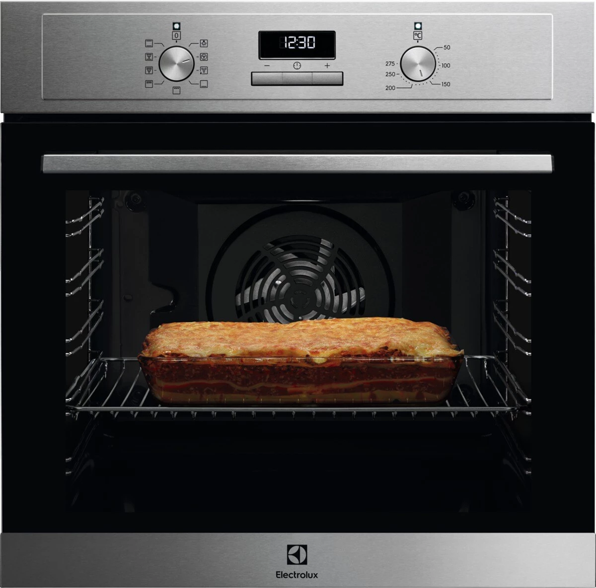 Electrolux EOF3H40X 2790 W Melns, Nerūsējošais