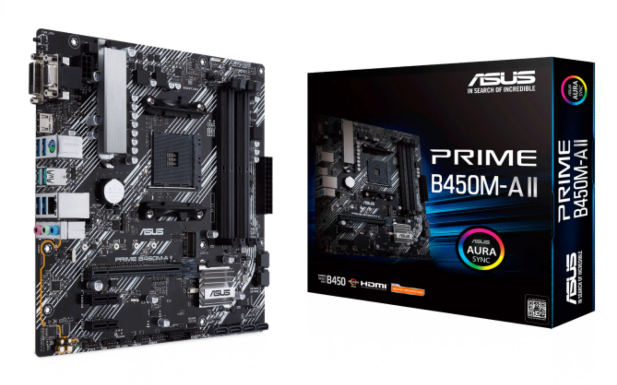 Mātesplate ASUS PRIME B450M-A II AMD
