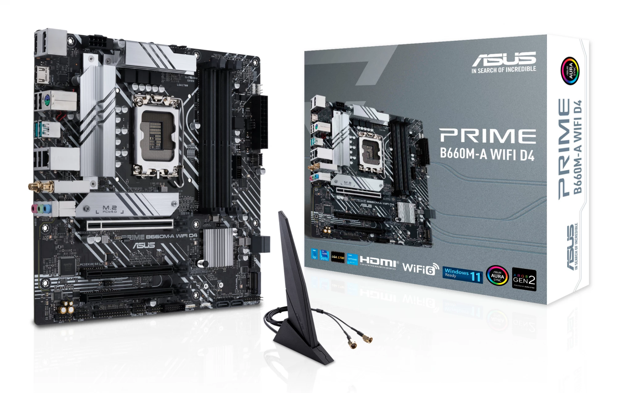 Mātesplate ASUS PRIME B660M-A WIFI D4