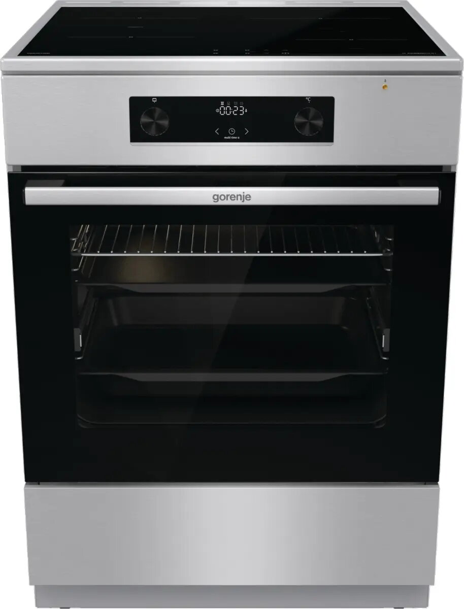 Brīvstāvoša plīts Gorenje GEIT6C60XPG Elektriskā indukcijas