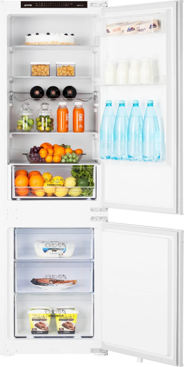 Gorenje Kombinētais ledusskapis NRKI418EP1 BE, 246