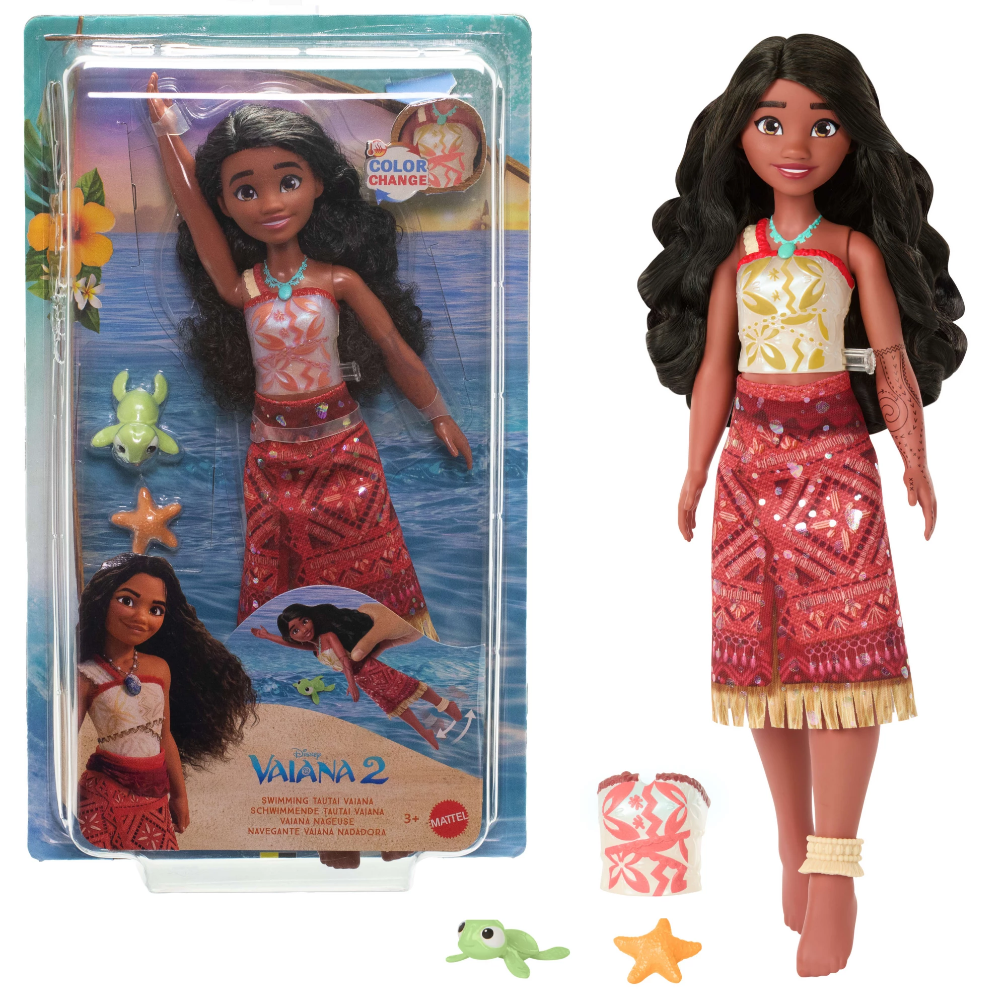 Disney Vaiana 2 Rotaļlietas, Peldēšanas Tautai