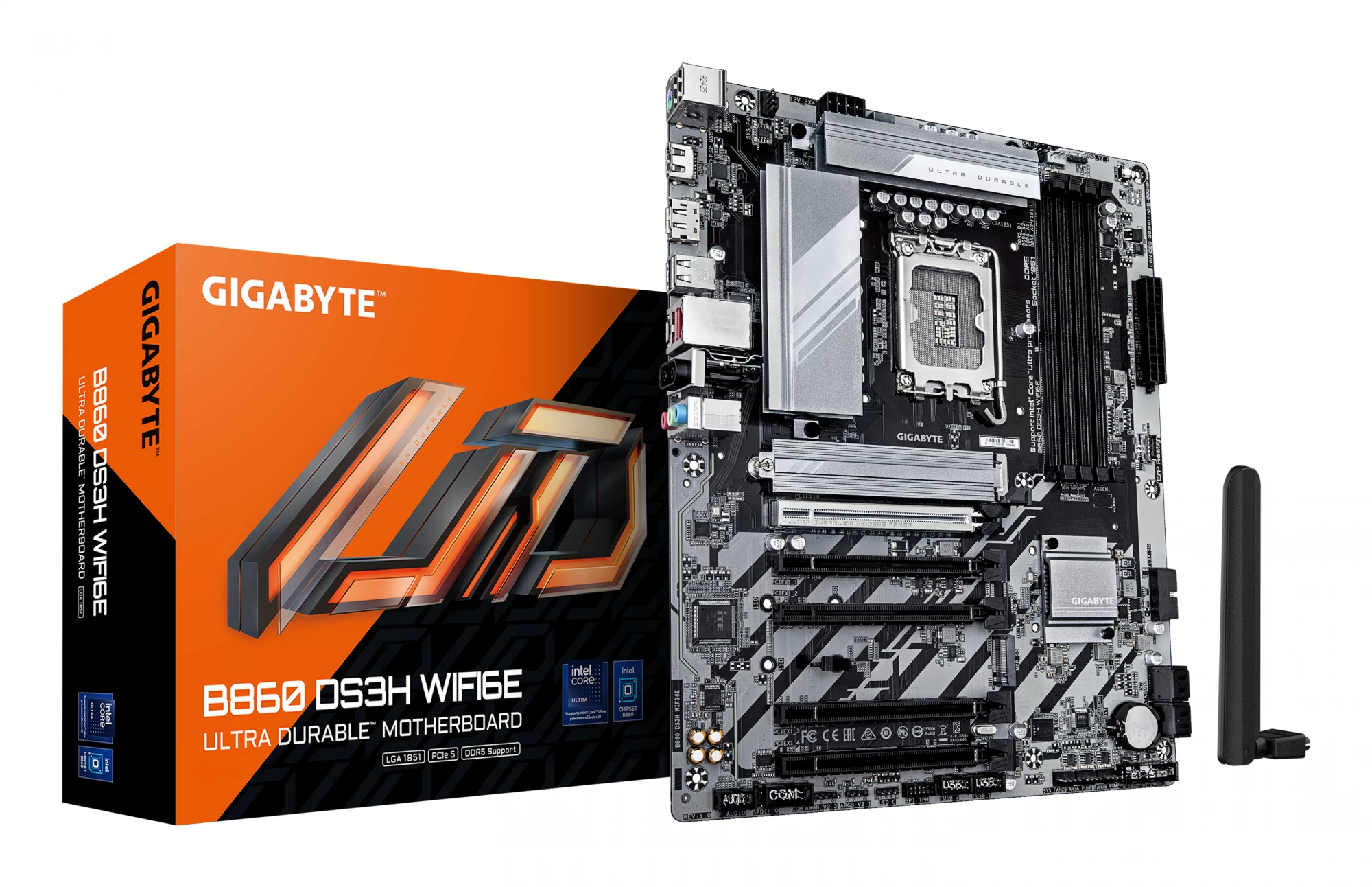 GIGABYTE B860 DS3H WIFI6E mātesplate -