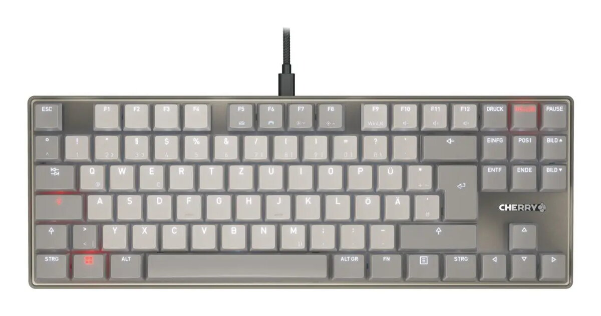 Mehāniskā tastatūra Tenkeyless Cherry KC 500