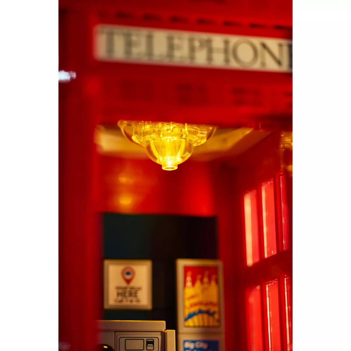 Būvniecības komplekts LEGO Sarkanā Londonas telefona