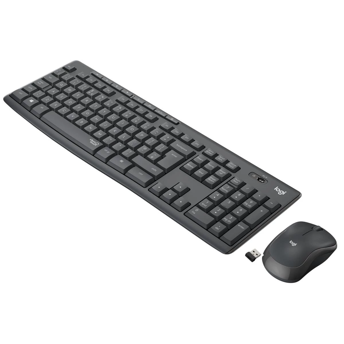 Logitech MK295 Silent Wireless Combo Graphite