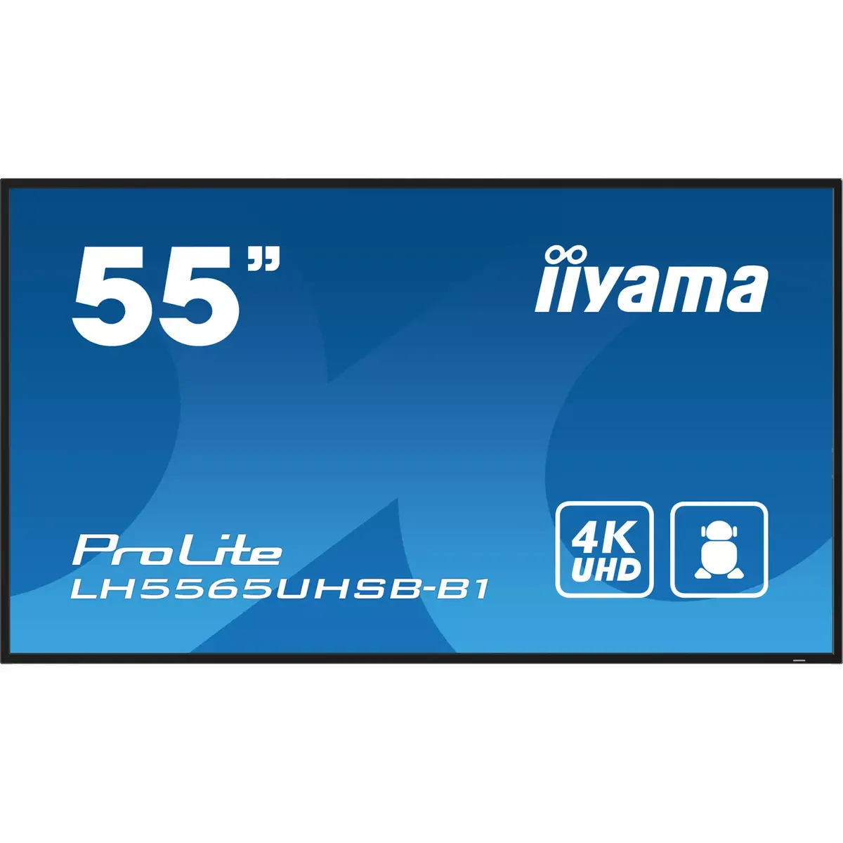 Iiyama LH5565UHSB-B1 Signage Displejs Kioska dizains