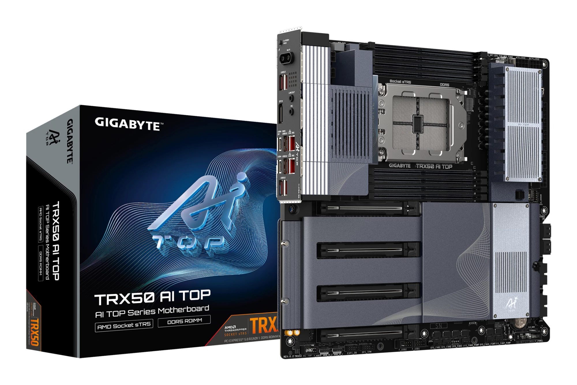 GIGABYTE TRX50 AI TOP-2B mātesplate -