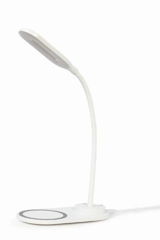 GEMBIRD galda lampa ar bezvadu lādētāju