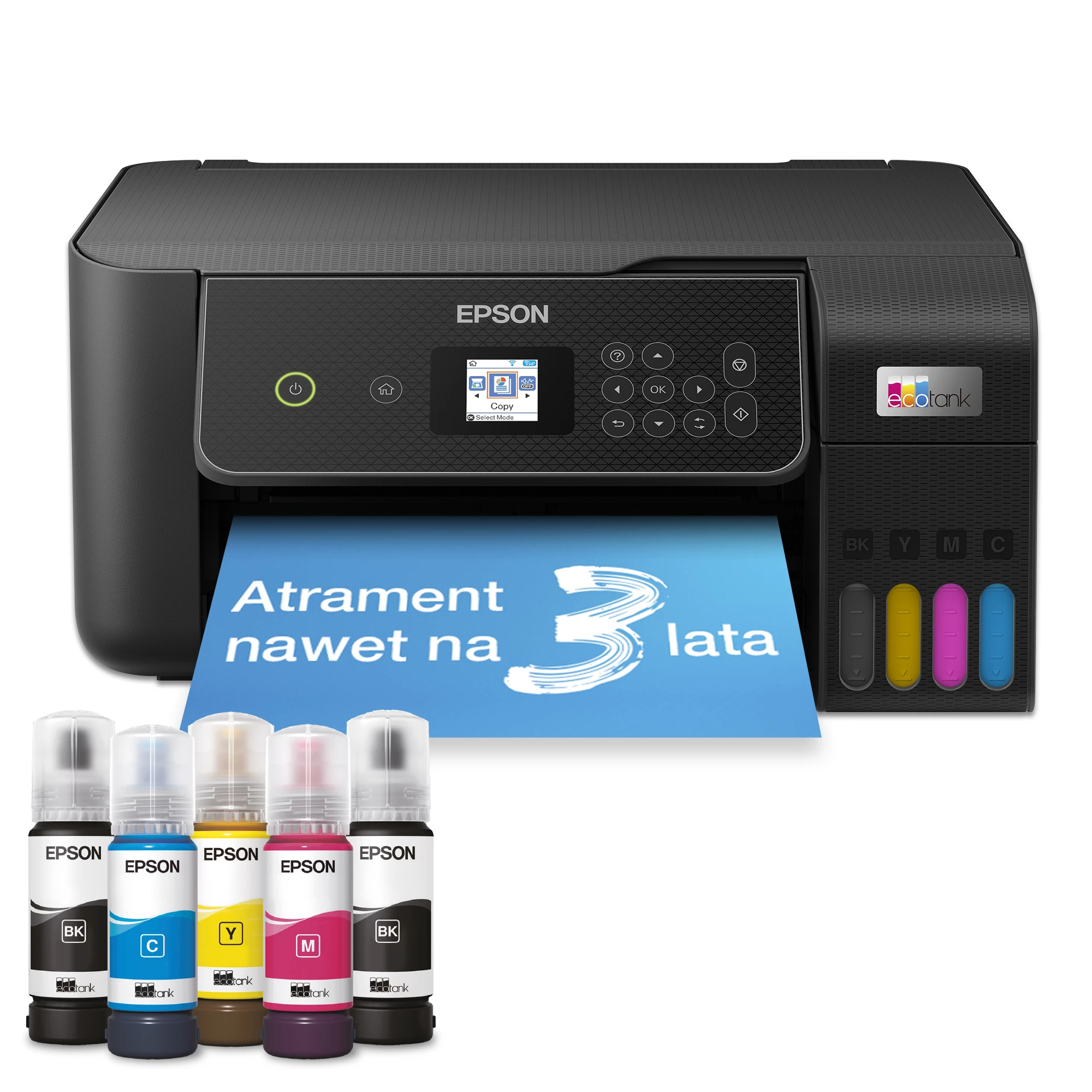 Daudzfunkciju printeris Epson EcoTank L3280 tintas