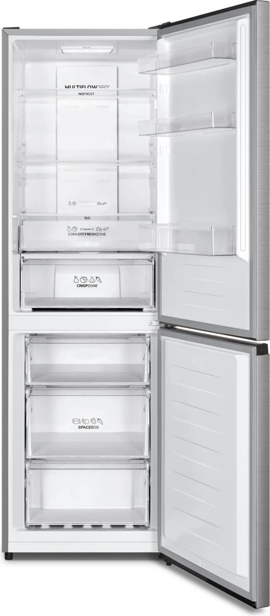 Gorenje Kombinētais ledusskapis-salvētājs N619EAXL4 SI, 304
