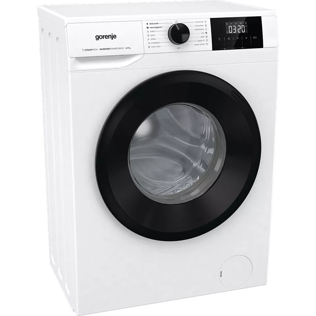 Veļas mazgājamā mašīna Gorenje W3NGPI72SBS priekšējā