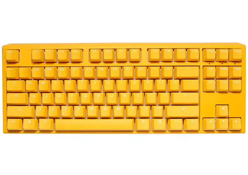 Ducky One 3 Yellow TKL tastatūra