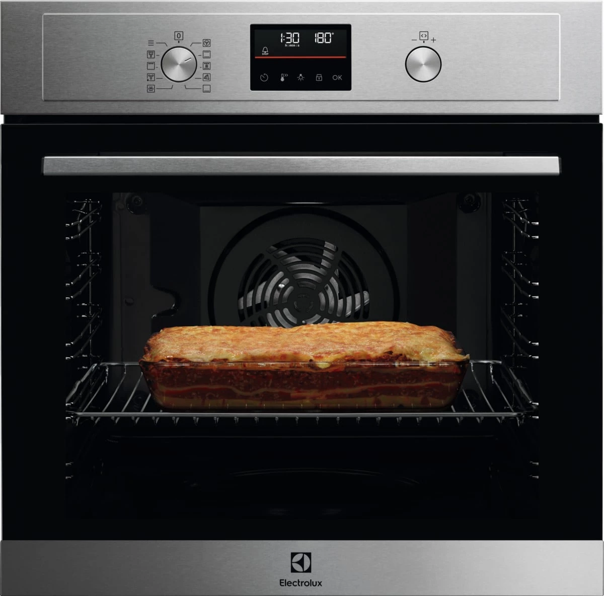 Electrolux EOF4P56X 72 L Melns, Nerūsējošais