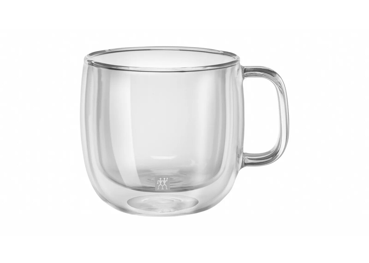 Stikla kafijas glāzes ZWILLING 39500-113-0, caurspīdīgs