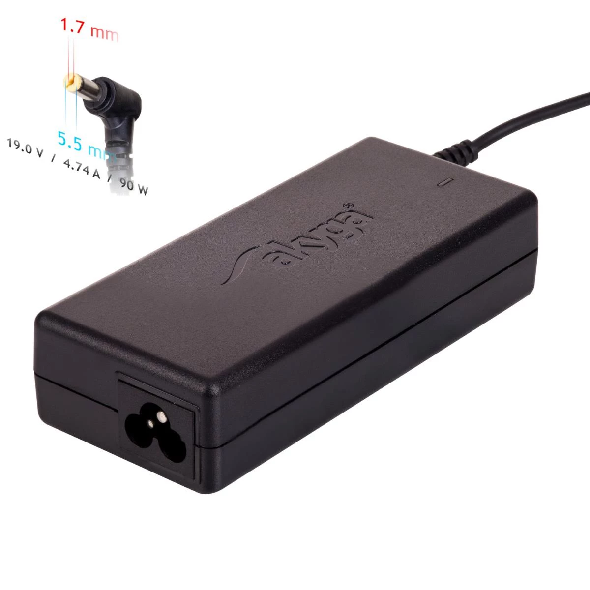 Akyga AK-ND-12 klēpjdatora barošanas adapteris 90W