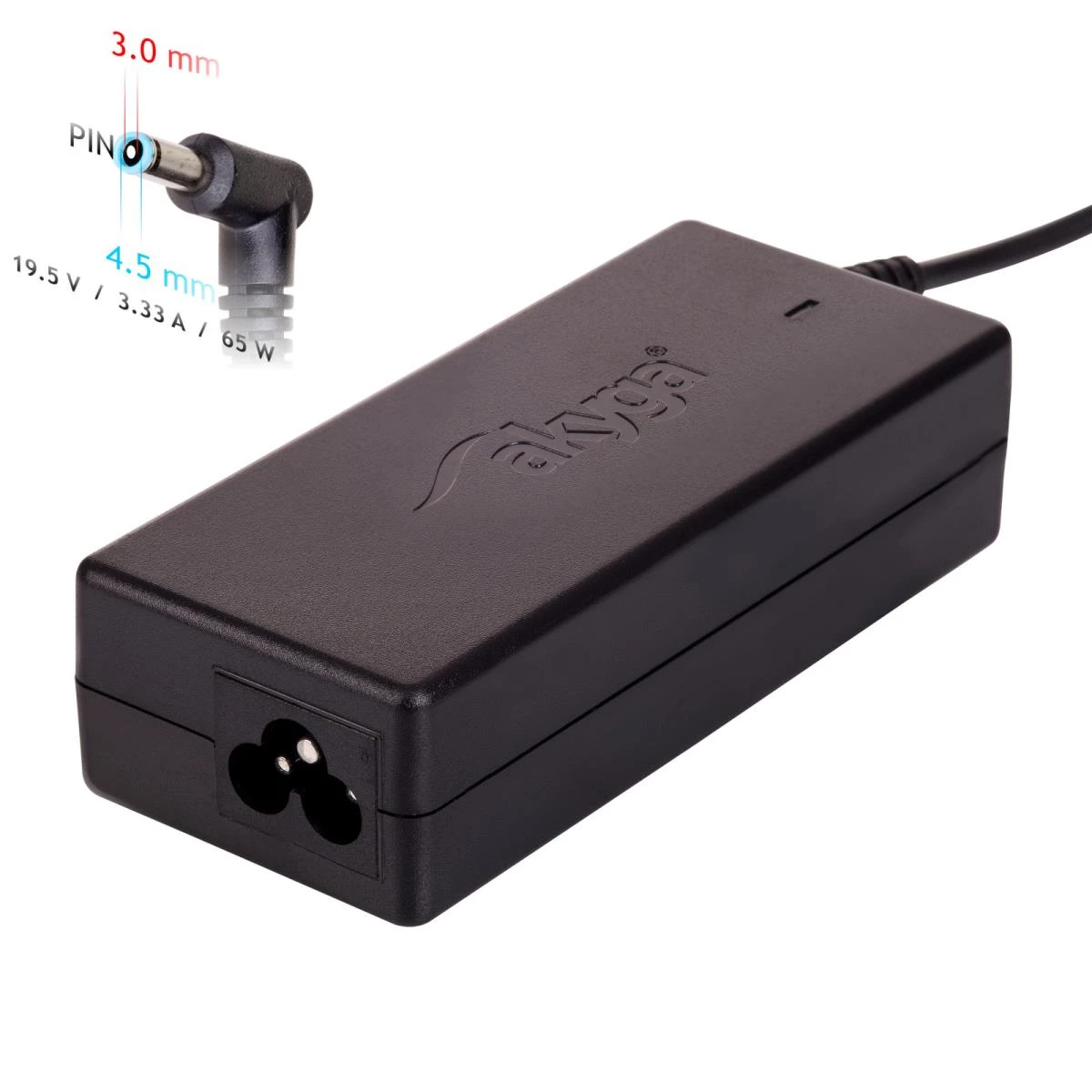 Strāvas adapteris Akyga AK-ND-25 65W 19