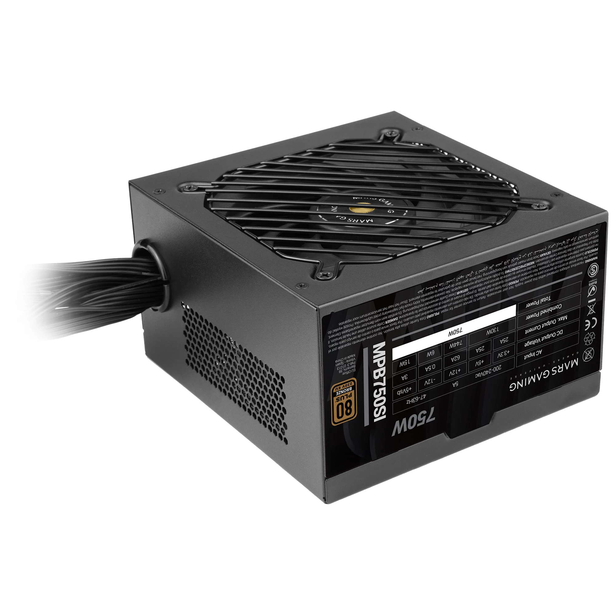 Mars Gaming MPB750SI barošanas bloks 750