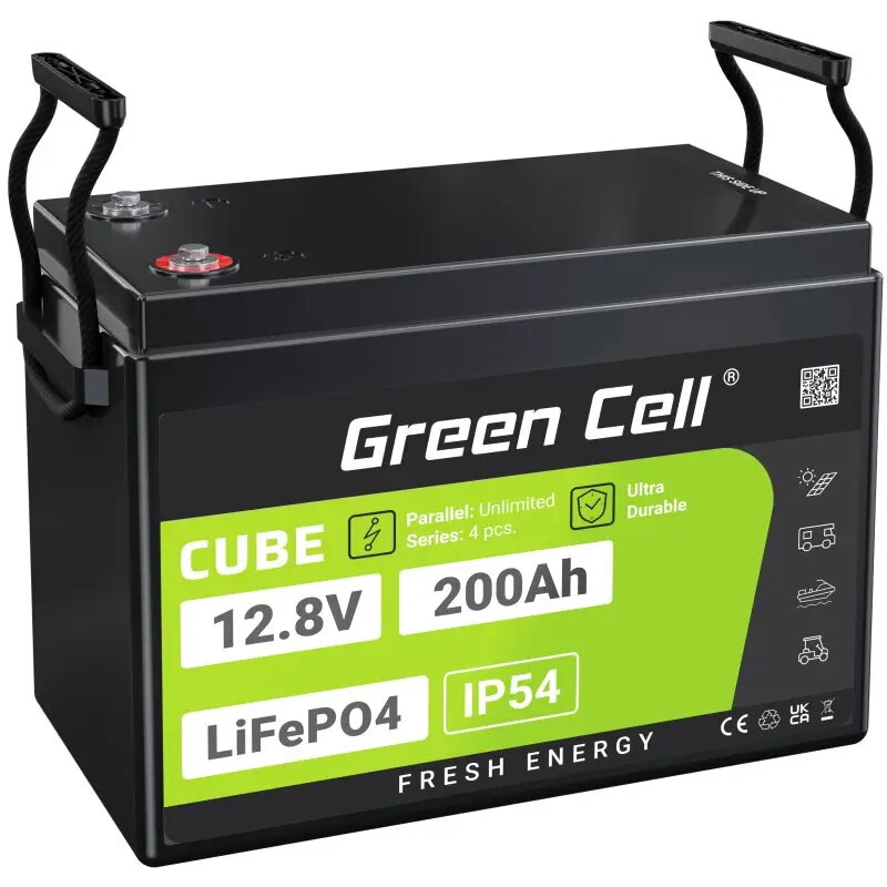 UPS akumulators Green Cell LFPGC12V200AH Litija