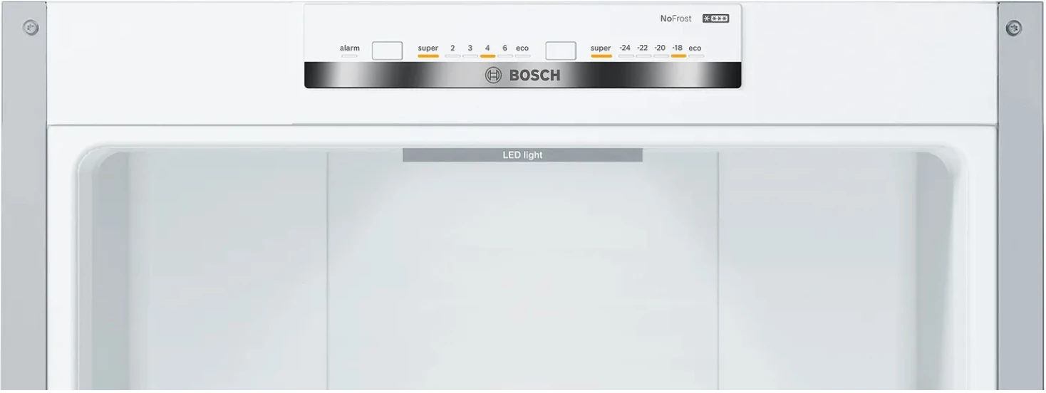 Ledusskapis ar saldētavu Bosch Serie 4
