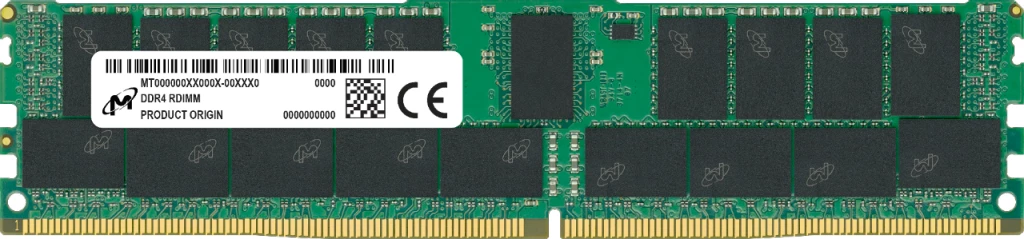 RDIMM MICRON DDR4 16GB 3200MHz Reģistrēts