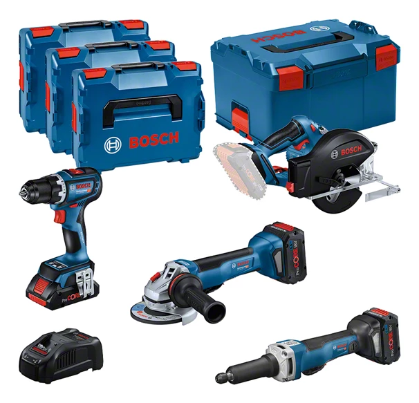 Bosch Combi-kits 4 instrumenti 18V akumulators