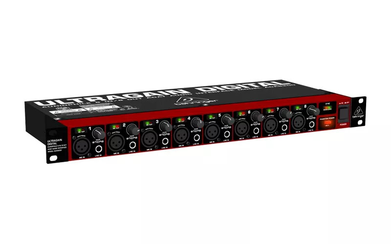 Behringer ULTRAGAIN DIGITAL ADA8200 8 kanālu