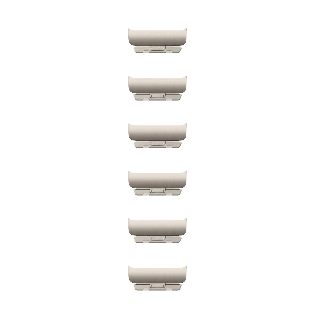 APPLE 46mm dabīgā titāna saites komplekts