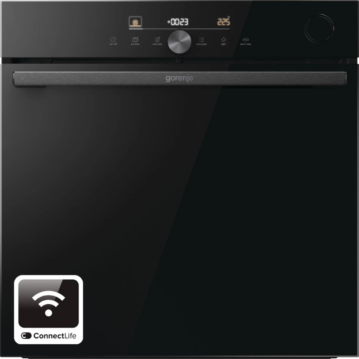 Gorenje BSA6747DGWI Melna iebūvējamā elektriskā cepeškrāsns