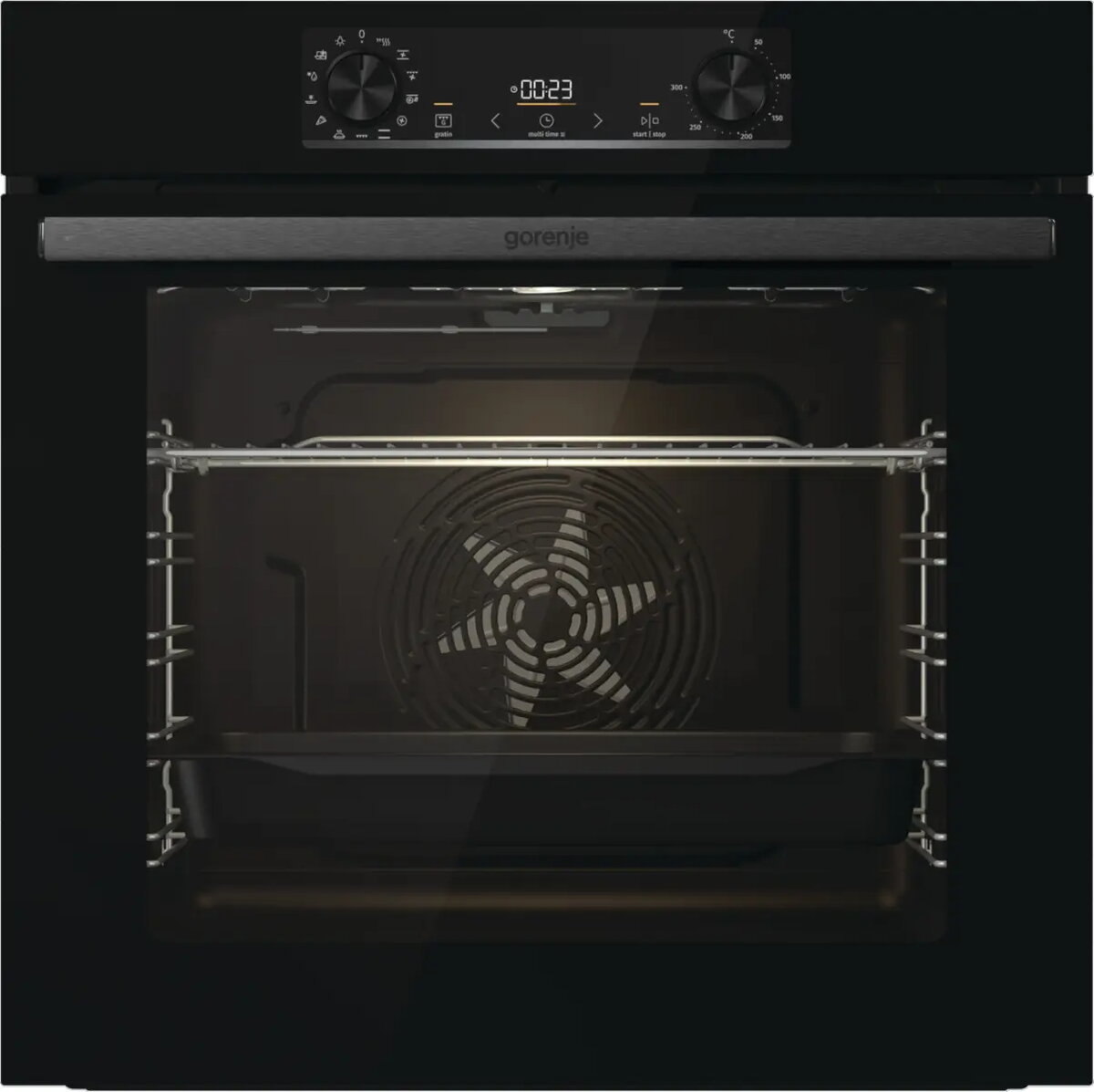Iebūvējamā cepeškrāsns Gorenje BO6737E02BG, multifunkcionāla
