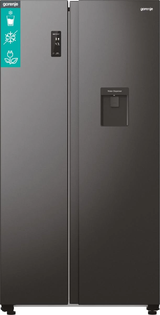 Gorenje NRR9185EABXLWD Side-by-Side ledusskapis 547 L