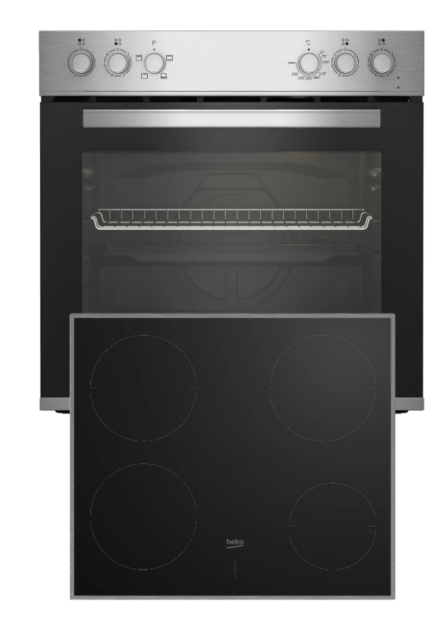Beko BBUC12020X Plīts un cepeškrāsns komplekts