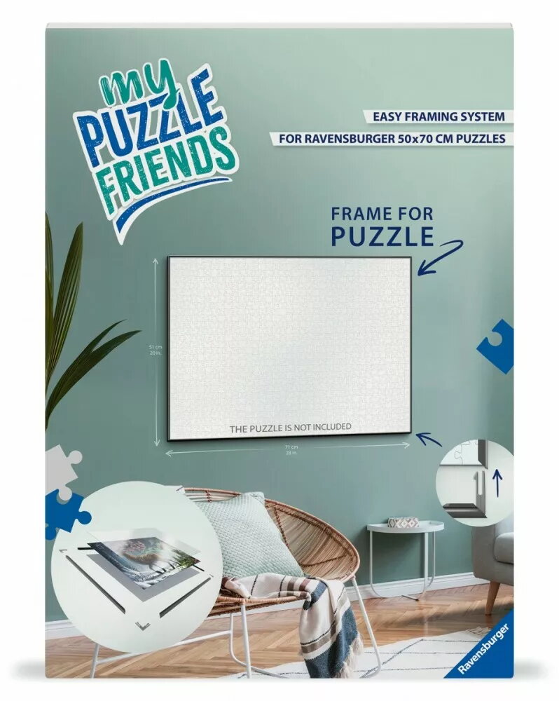 Puzles rāmis Ravensburger 17901 – melns