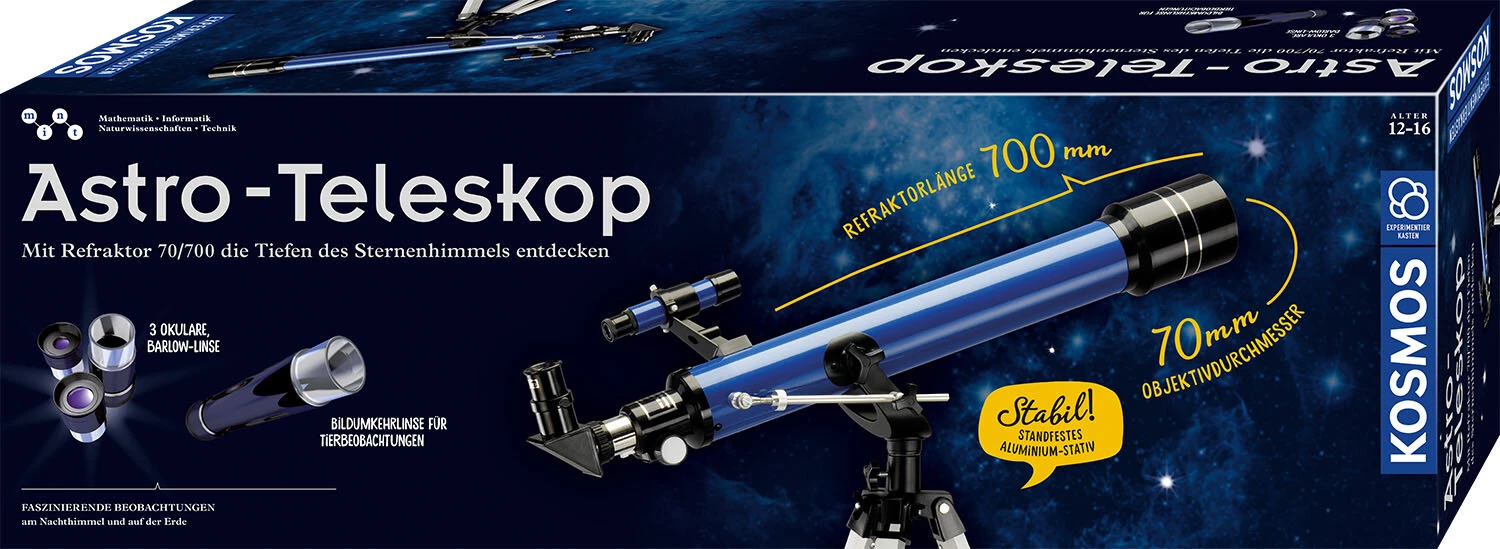 Kosmos Astro-Teleskops, Melns