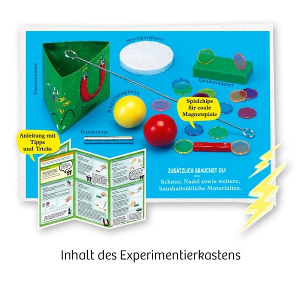 Eksperimentu komplekts Kosmos 65414, Fizika, 8+