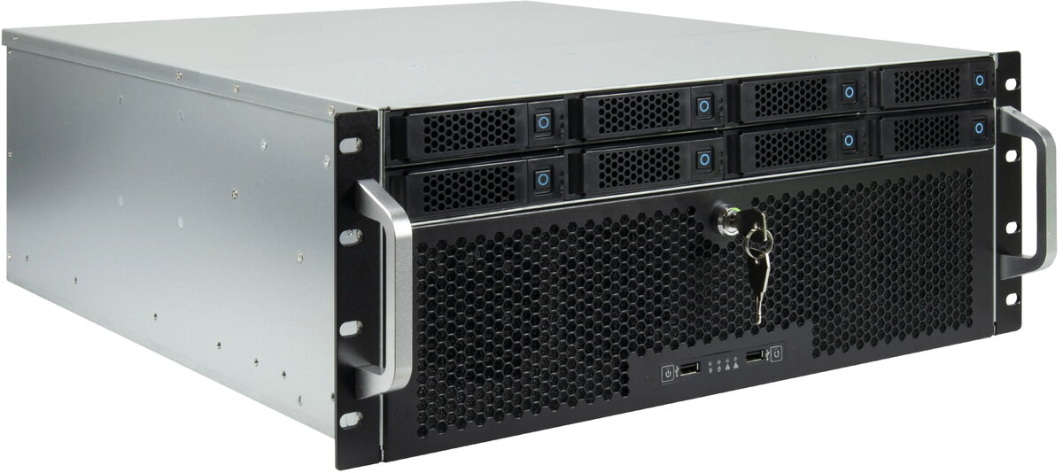 Servera korpuss INTER-TECH IPC 4U-4708 —