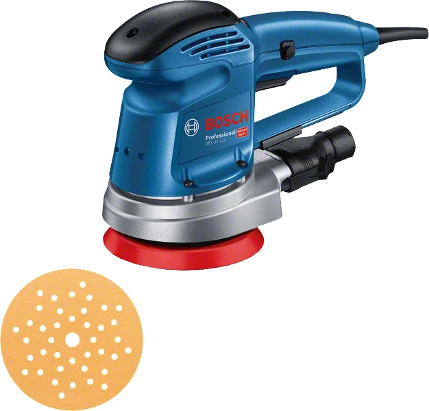 Slīpmašīna Bosch GEX 34-125 Ekscentriskā 0601372300