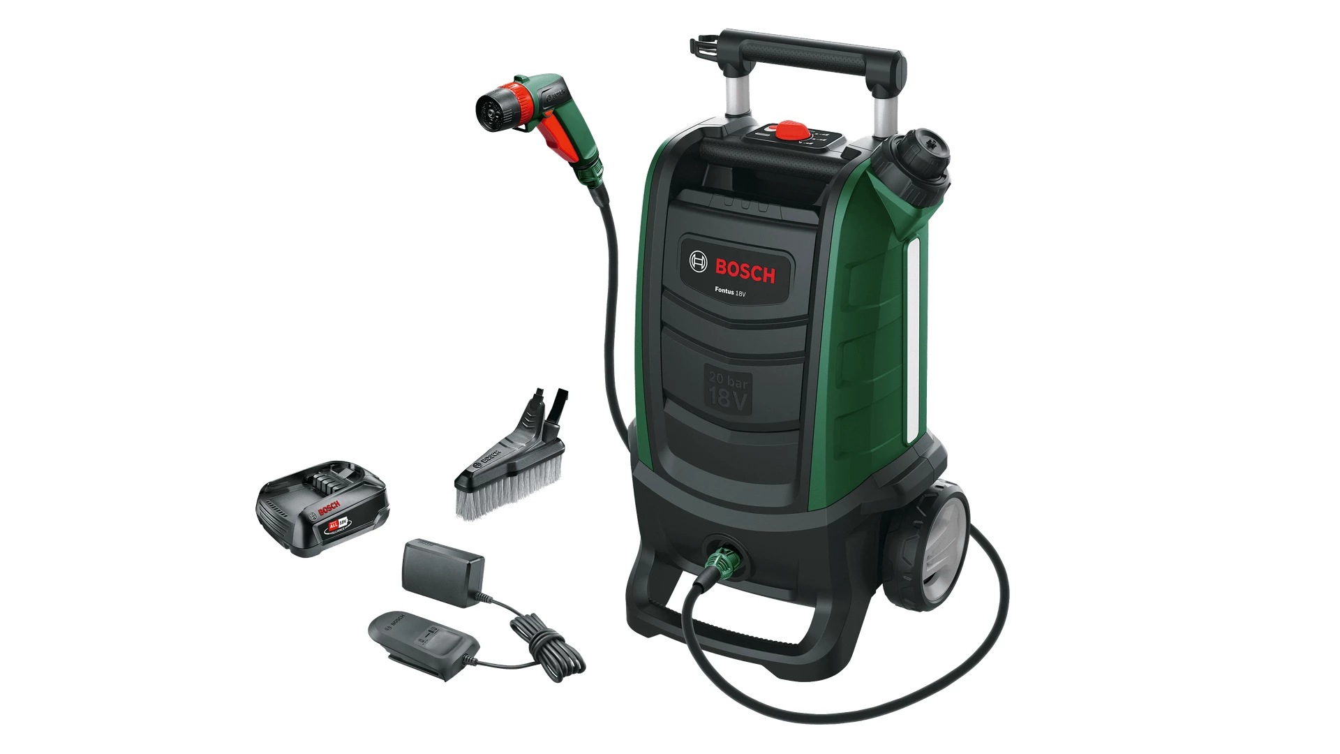 Bosch Fontus 18V bezvadu spiediena mazgātājs