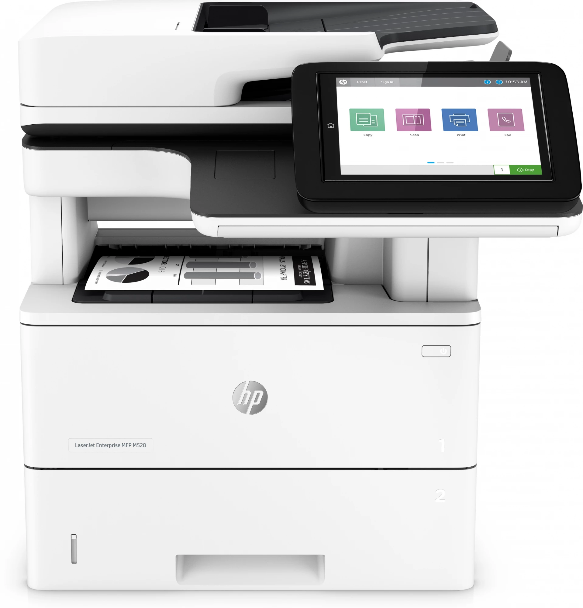 HP LaserJet Enterprise MFP M528dn, lāzera