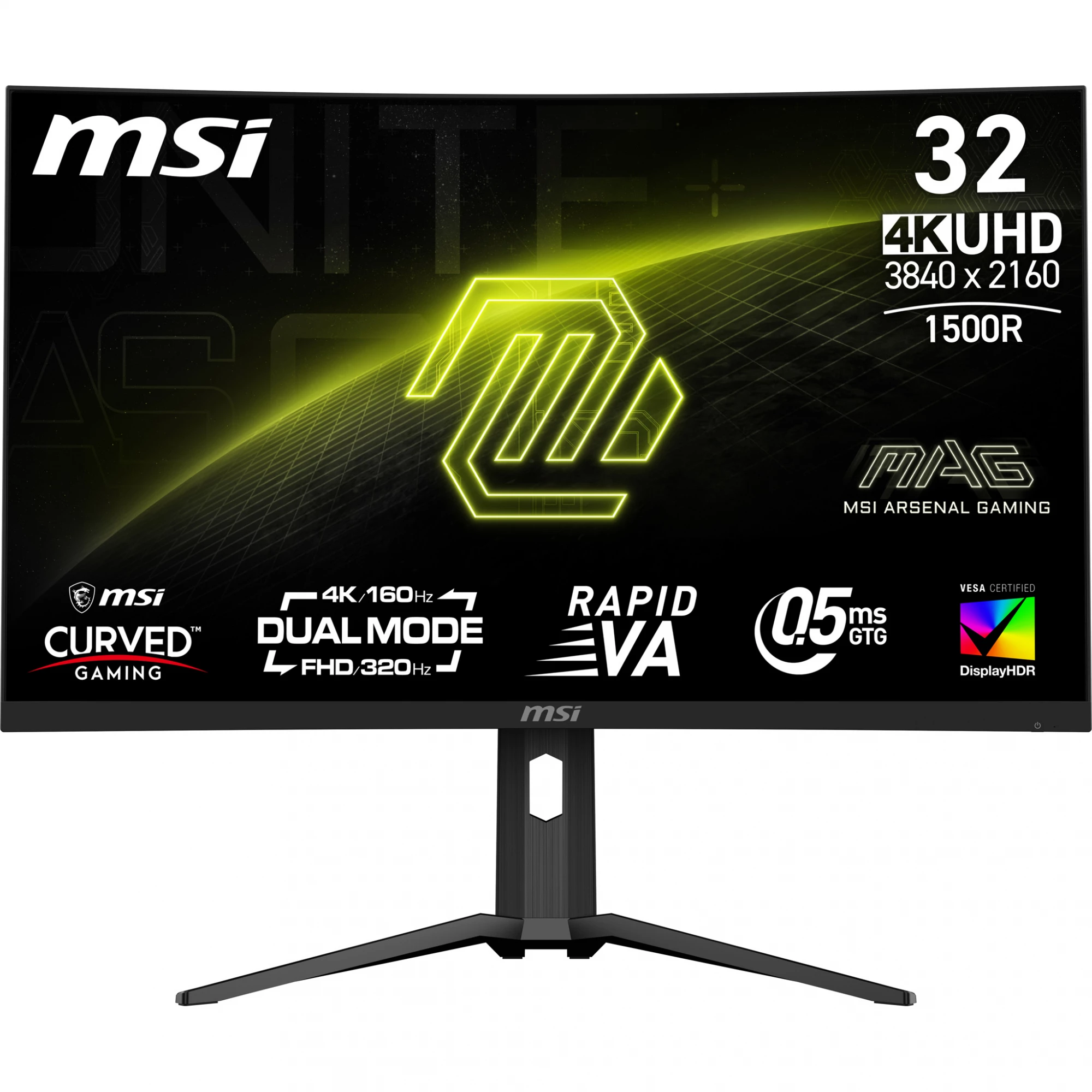 MSI MAG 321CUPDF datora monitors 80