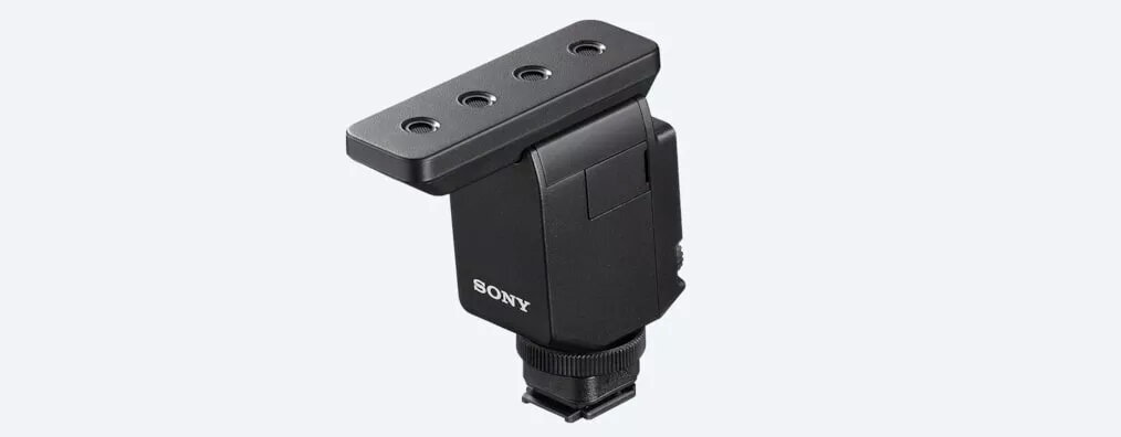 Sony ECM-B10 Melns digitālais kameras mikrofons