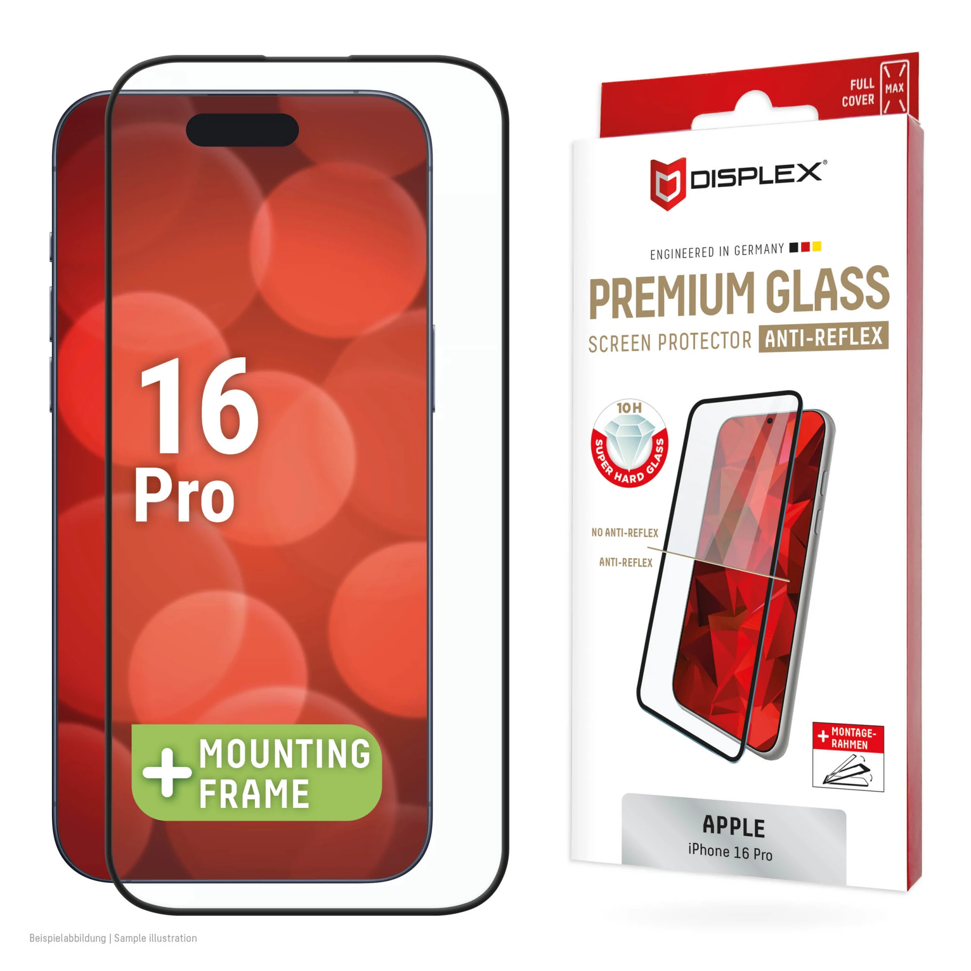 Displex Premium Anti-Reflex ekrāna aizsargs (pretatstarojošs