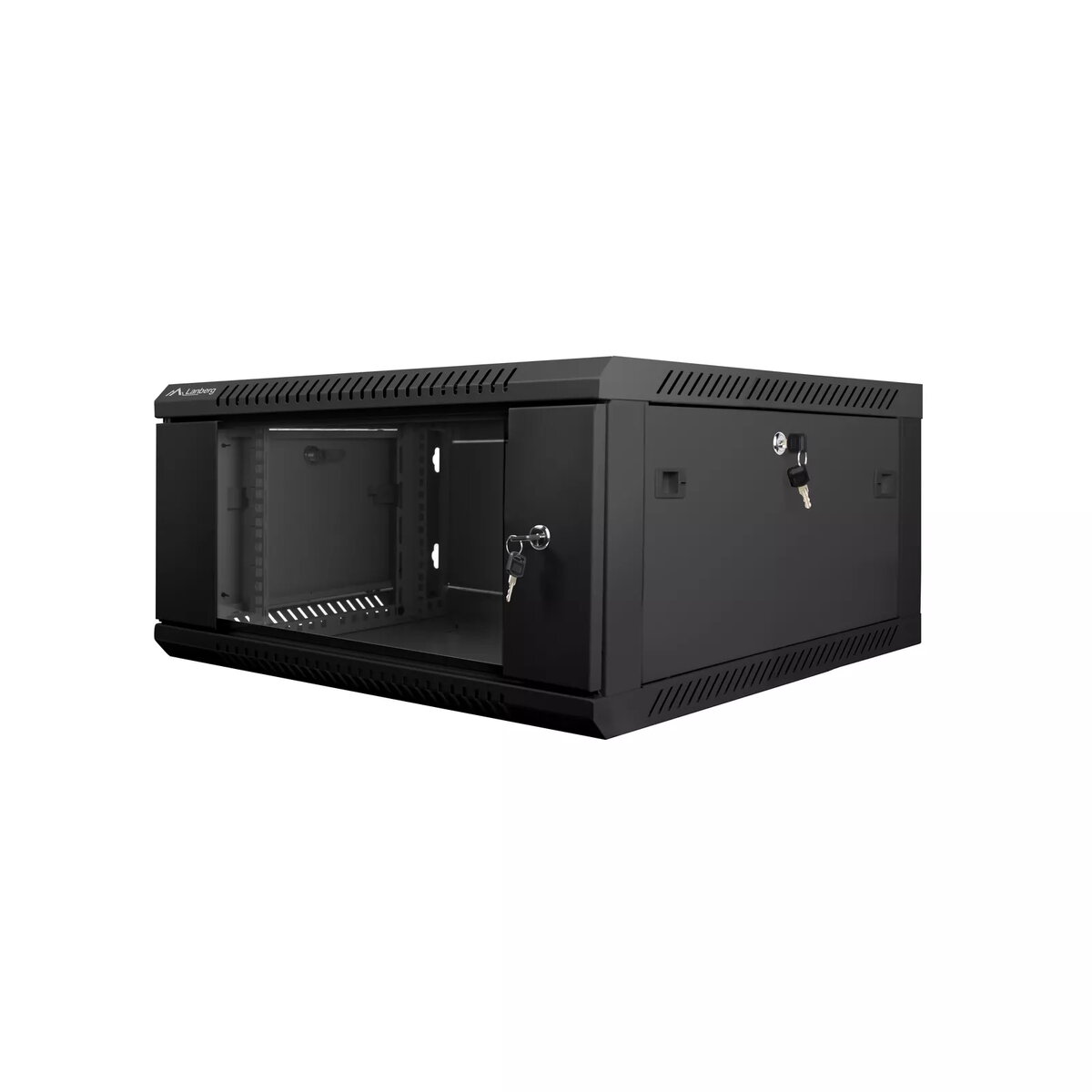 Sienas stiprinājuma skapis Lanberg WF01-6604-10B 4U