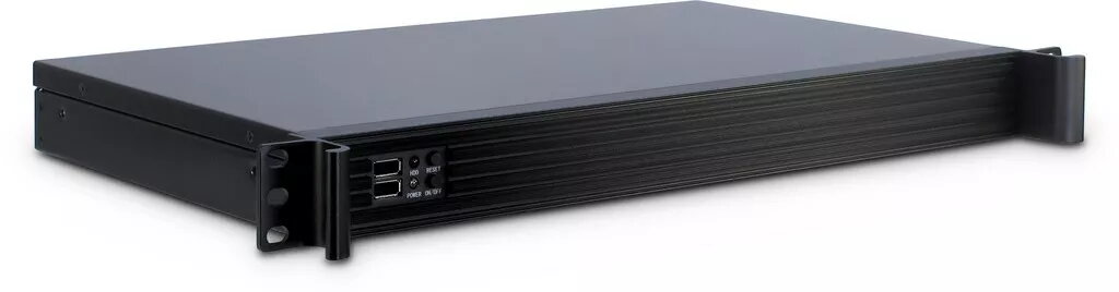 Servera korpuss Inter-Tech IPC-K-126L Rack Melns