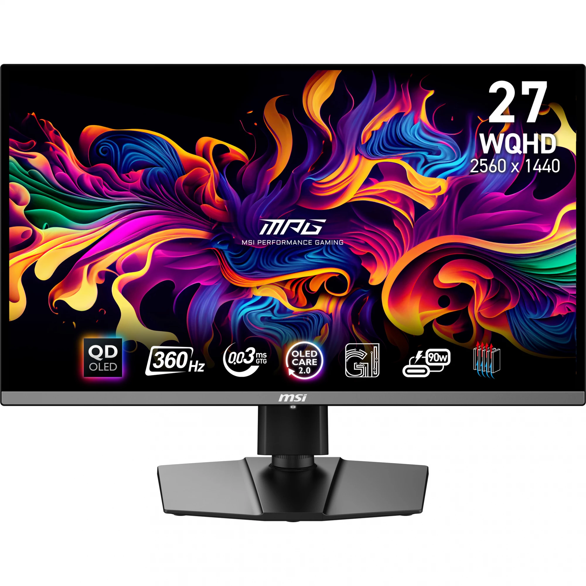 MSI MPG 271QRX QD-OLED dators monitors