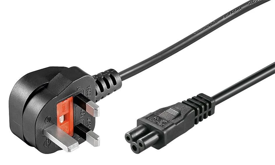 MicroConnect PE090810 strāvas kabelis melns 1